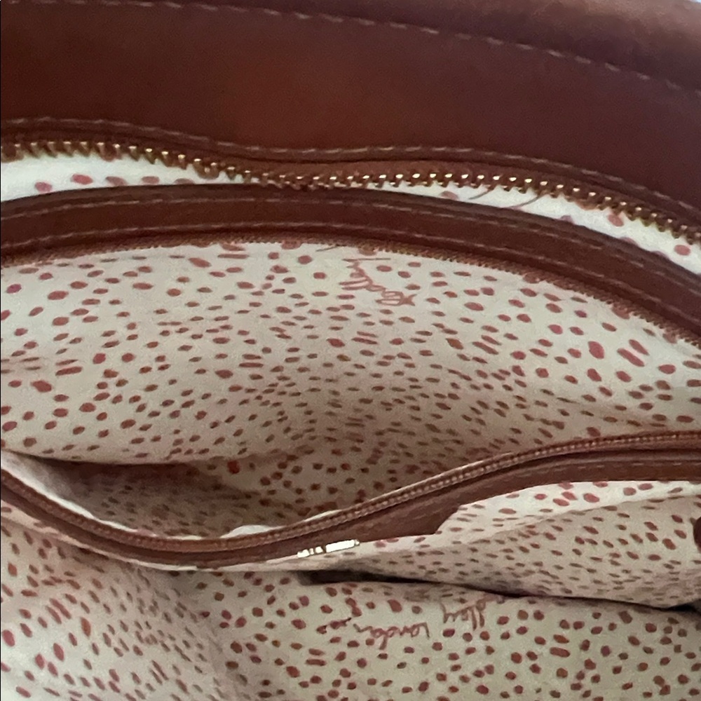 RADLEY LONDON Chestnut Brown Leather Tote with Signature Charm - Picture 6 of 10